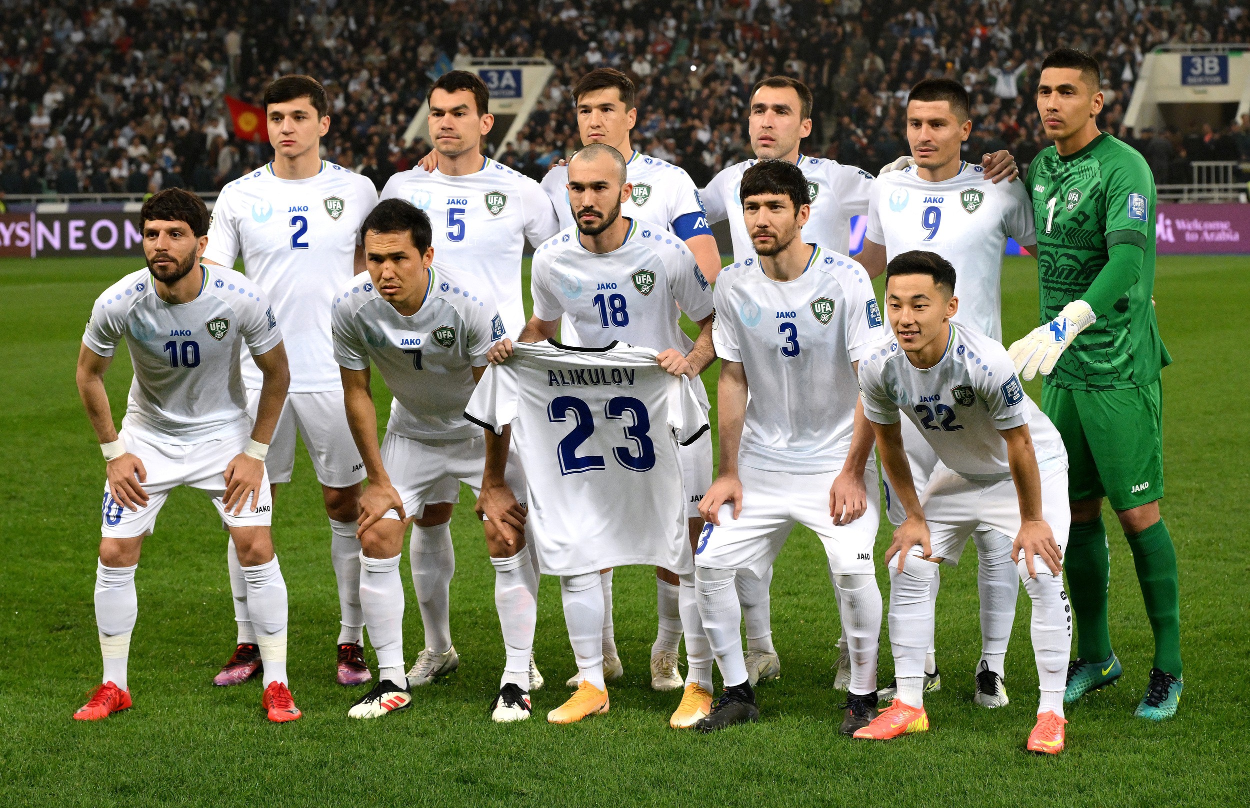 乌兹别克斯坦球队在国际比赛中引人注目 乌兹别克斯坦球队在国际比赛中引人注目